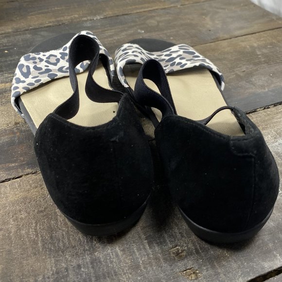 Earth ALDER AMOAA Women's Sandals Size 11M Leopard Print Sandal - Picture 3 of 5